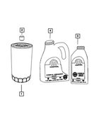 68218940AD - 6.7L Turbo Diesel; Engine: 15w40 Engine Oil for Mopar Image