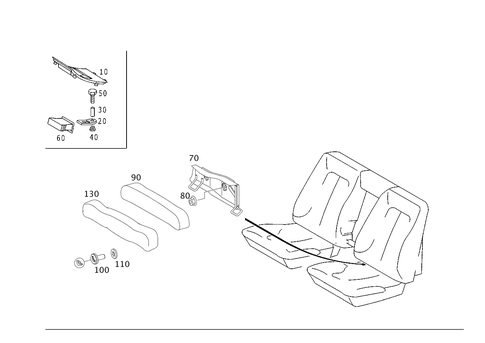 Child Seat Mounting for 2002 Mercedes-Benz CL500 #0