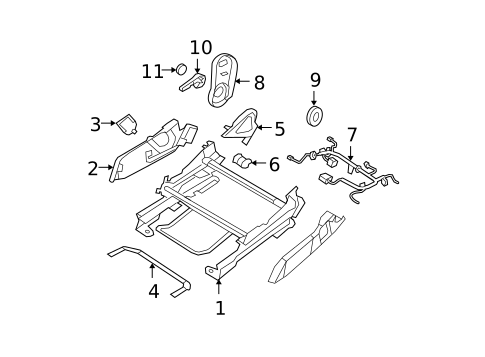 Tracks & Components for 2011 Dodge Caliber #1