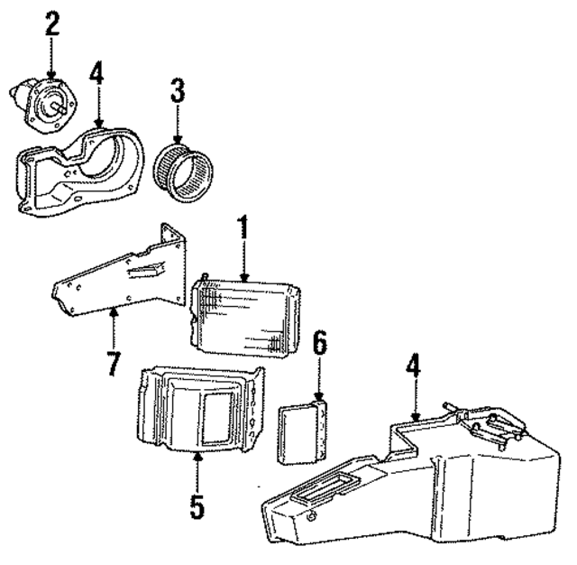 3034749 - HVAC: Heater Core for GM Image
