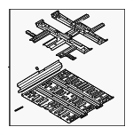 65100GI100 - Body: Front Floor Pan for Hyundai: Ioniq 5 Image