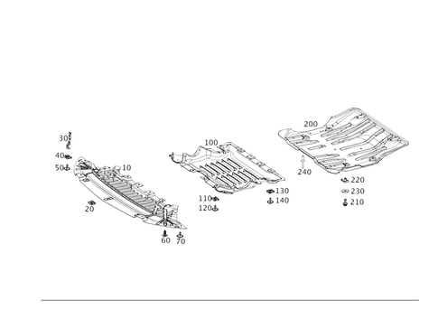 Electric Vehicle Engine Compartment Lining for 2021 Mercedes-Benz GLC 63 AMG&reg; #0