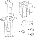 5710030BA02 - : Modulator Valve for Honda: Accord Image