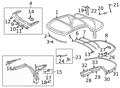 Frame & Components for 2003 Saab 9-3 #0