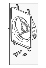38615P5A003 - HVAC: Shroud for Acura: RL Image