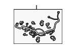 81206SZNA00 - Body: Harness for Acura Image