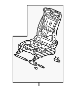 81126SZNA01 - Body: Seat Frame for Acura Image