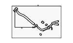 254703N100 - Cooling System: Inlet Hose for Hyundai Image