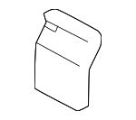 588490C020 - Body: Side Panel Insulator for Toyota Image