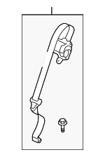 4827STKA02ZB - Electrical: Center Seat Belt for Acura: RDX Image