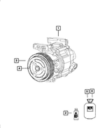 68224150AB - Air Conditioners and Heaters: Compressor Lubricant for Mopar Image