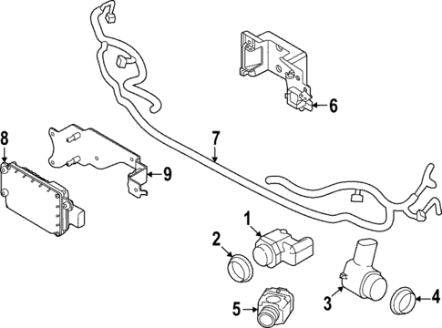 Parking Aid for 2023 Land Rover Range Rover #0