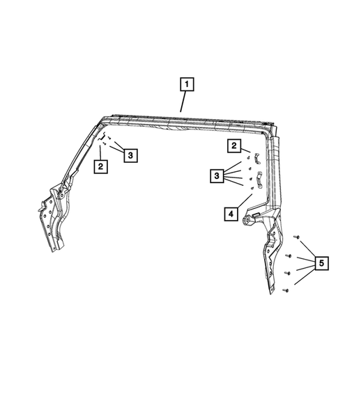Aperture Panel and Pillar Supports for 2016 Dodge Viper #2
