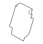 LR081165 - Body: Bolster Pad for Land Rover: Defender 110, Defender 130, Defender 90, Discovery Image