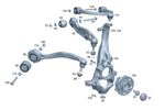 2143305300 - Front Axle: Spring Link for Mercedes-Benz Image