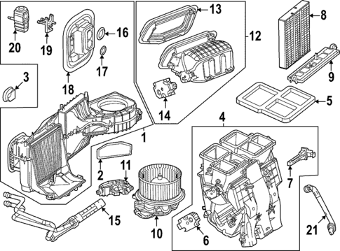 Automatic Temperature Controls for 2021 Mercedes-Benz CLA45 AMG #0