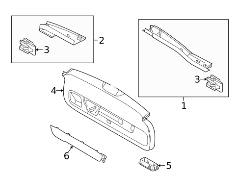 Interior Trim for 2023 Volvo V60 #0