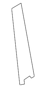 863633W000 - Body: Black Out Tape for Kia: Sportage Image