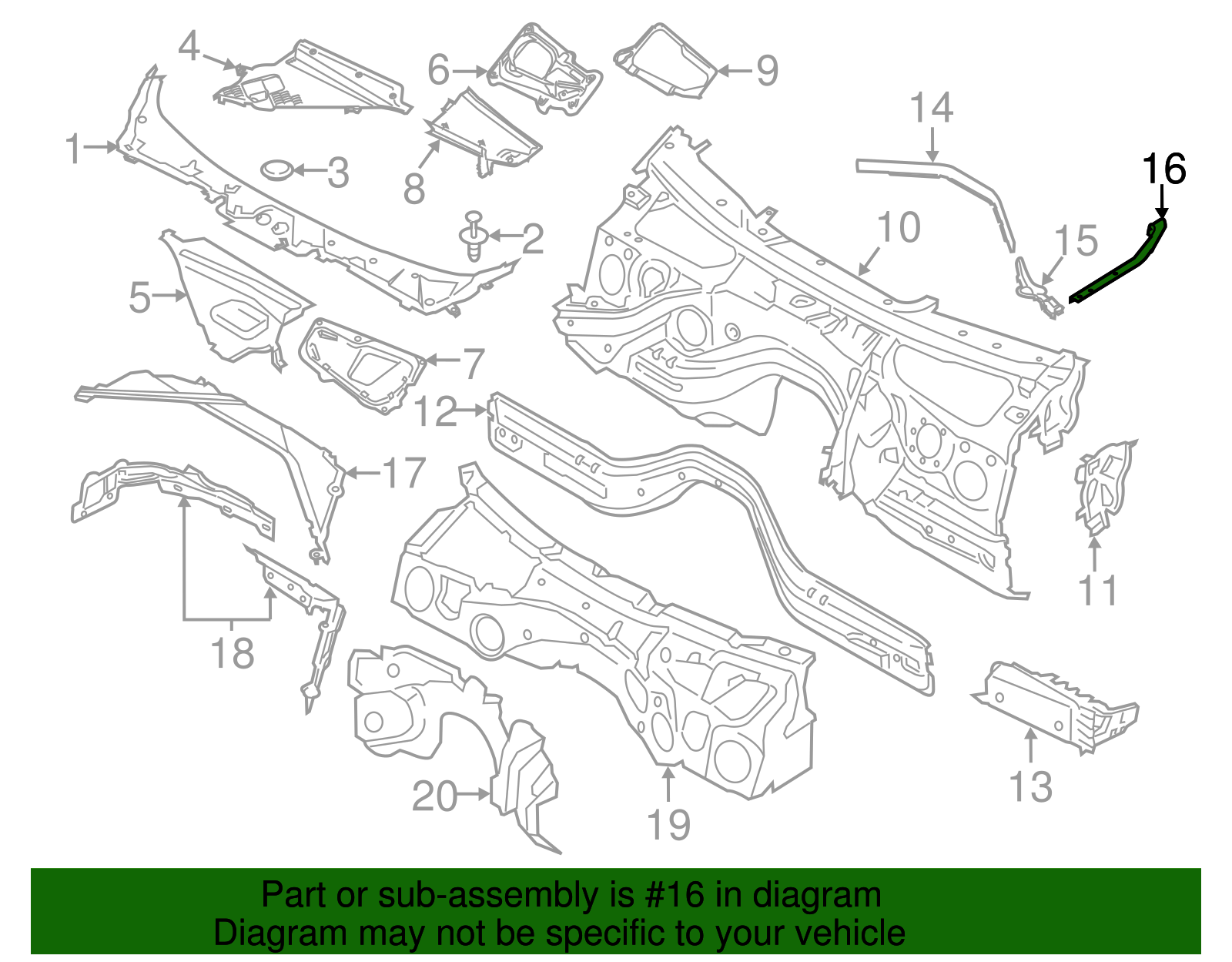 Outer Seal - BMW (51767293719)