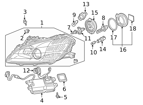 Bulbs - Chassis for 2000 Honda S2000 #0