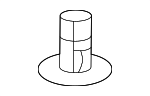 90189A0008 - Body: Wheel Opening Molding Grommet for Toyota Image