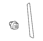 6279360030 - Body: Rear Molding for Toyota: Land Cruiser Image