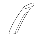 RC16XT5AG - Body: Upper Center Pillar Trim for Chrysler: Sebring | Dodge: Stratus Image