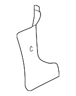 RC47XT5AE - Body: Cowl Kick Panel for Chrysler: Sebring | Dodge: Stratus Image