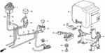 36013PG7661 - Electrical/Exhaust/Heater/Fuel: HOLDER, SOLENOID (3.5MM) for Acura Image