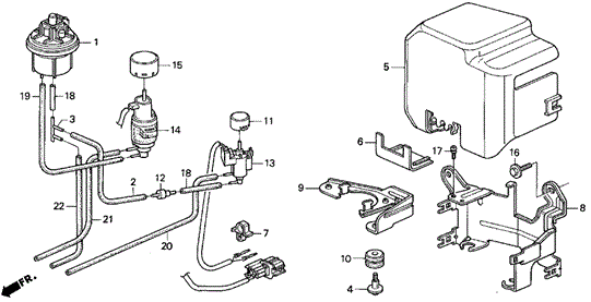 Control Box for 1994 Acura Vigor #0