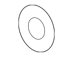 91616TD4000 - Electrical: Center High Mount Stop Light Nut for Honda Image