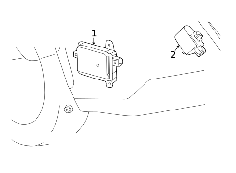 Electrical Components for 2020 Lexus NX300 #2