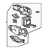 YC3Z18D283BA - HVAC: Housing Assembly for Ford: Excursion Image