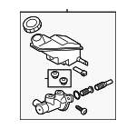 585102W800 - Body: Master Cylinder for Hyundai: Santa Fe, Santa Fe Sport, Santa Fe XL Image