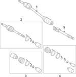 495804C001 - Suspension: Outer Joint for Kia Image
