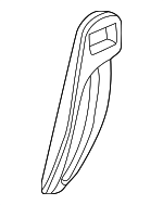 52108267501 - Body: Escutcheon for BMW: 323Ci, 325Ci, 330Ci, M3 Image