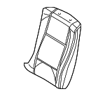 52108266703 - Body: Seat Cushion Pad for BMW: 323Ci, 325Ci, 330Ci, M3 Image