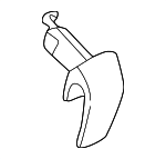 52108267507 - Body: Release Handle for BMW: 323Ci, 325Ci, 330Ci, 645Ci, 650i, M3, M6 Image