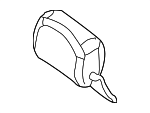 52107047111 - Body: Headrest for BMW: 323Ci, 325Ci, 330Ci, M3 Image