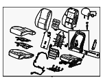 23182006 - Body: Seat Assembly for Chevrolet: Impala Image