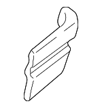 55294806 - Body: Lower Molding for Dodge: B150, B1500, B250, B2500, B350, B3500 Image