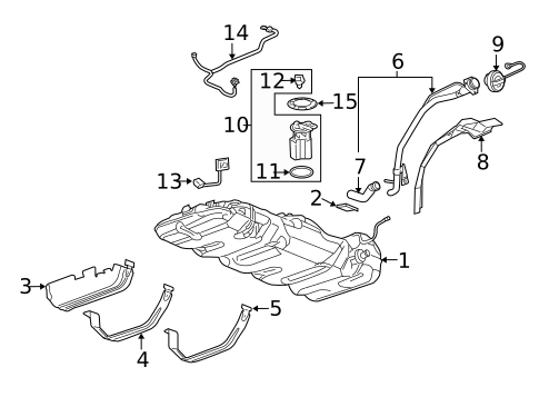Hardware, Fasteners & Fittings for 2007 Chevrolet Uplander #1