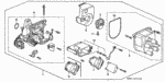 30105P06A02 - Engine: HOUSING, DISTRIBUTOR (TEC) for Honda Image