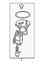 17048THRA02 - : Filter Set Fuel for Honda Image