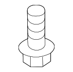 17525SM4000 - Fuel System: Tank Strap Bolt for Honda: Accord Crosstour, Civic, CR-V, CR-Z, Crosstour, HR-V, Insight, Odyssey, Passport, Pilot, Ridgeline Image