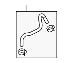 17717THRA01 - Fuel System: Purge Line for Honda: Odyssey Image
