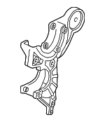 10118751 - HVAC: Compressor Mount Bracket for Chevrolet: Blazer, C1500, C2500, C3500, K1500 Pickup, K2500 Pickup, K3500 Pickup, S10, S10 Blazer, Suburban C1500, Suburban C2500, Suburban K1500, Suburban K2500, Tahoe | GMC: C1500 Pickup, C2500 Pickup, C3500 Pickup, Jimmy, K1500 Pickup, K2500 Pickup, K3500 Pickup, Sonoma, Suburban C1500, Suburban C2500, Suburban K1500, Suburban K2500, Typhoon, Yukon | Oldsmobile: Bravada Image