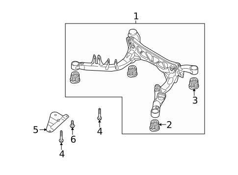Rear Suspension for 2009 Audi A4 Quattro #4