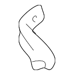 73137FE020 - HVAC: Compressor Brace for Subaru: Forester, Impreza Image