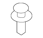 BC1D56145 - Body: Bumper Cover Clip for Mazda Image